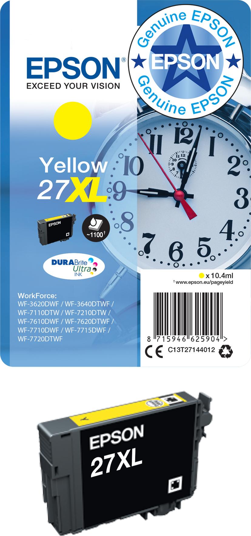 Epson Blæk Sort 27