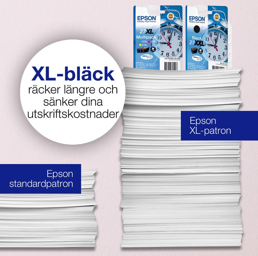 Epson Bläck Gul 27XL
