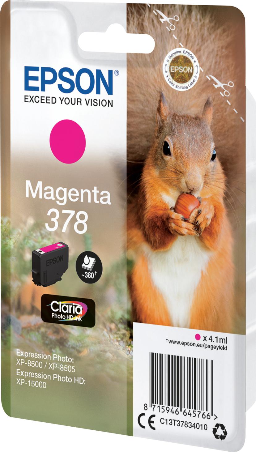Epson Inkt Magenta 4.1ml 378 - XP-15000/XP-8500/XP-8505