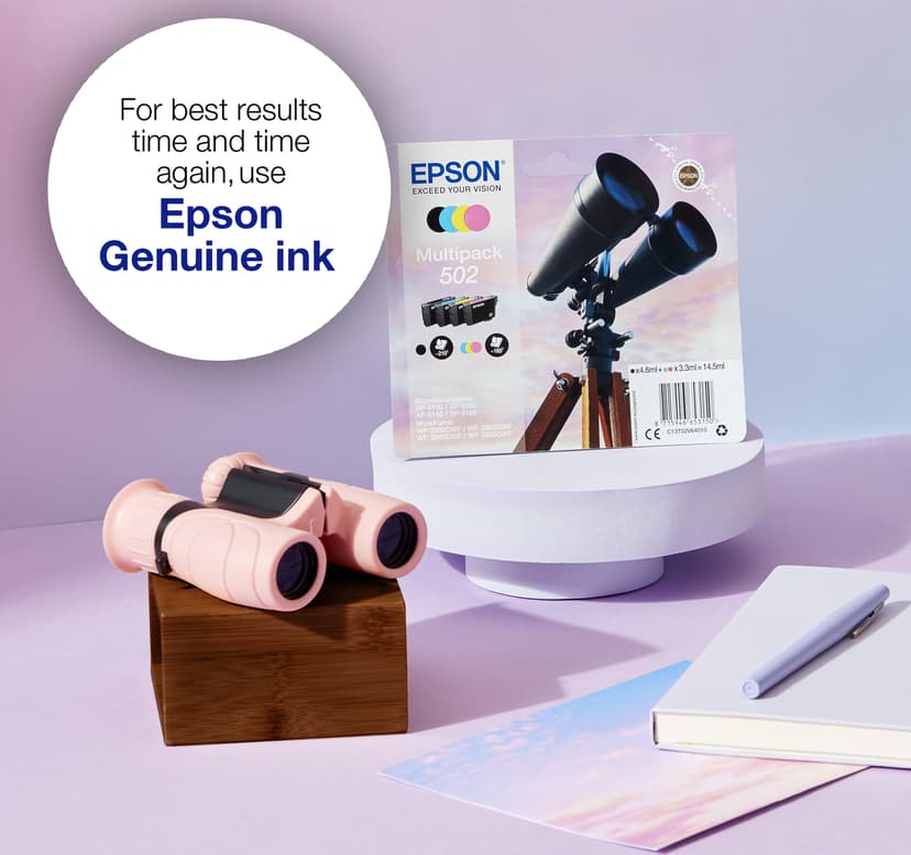 Epson Bläck Cyan 502XL - Xp-5100/5105/WF-2860/2865