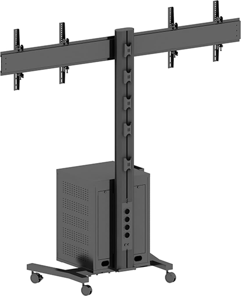 Multibrackets M Public Display Stand 180 Dual MediaBox4
