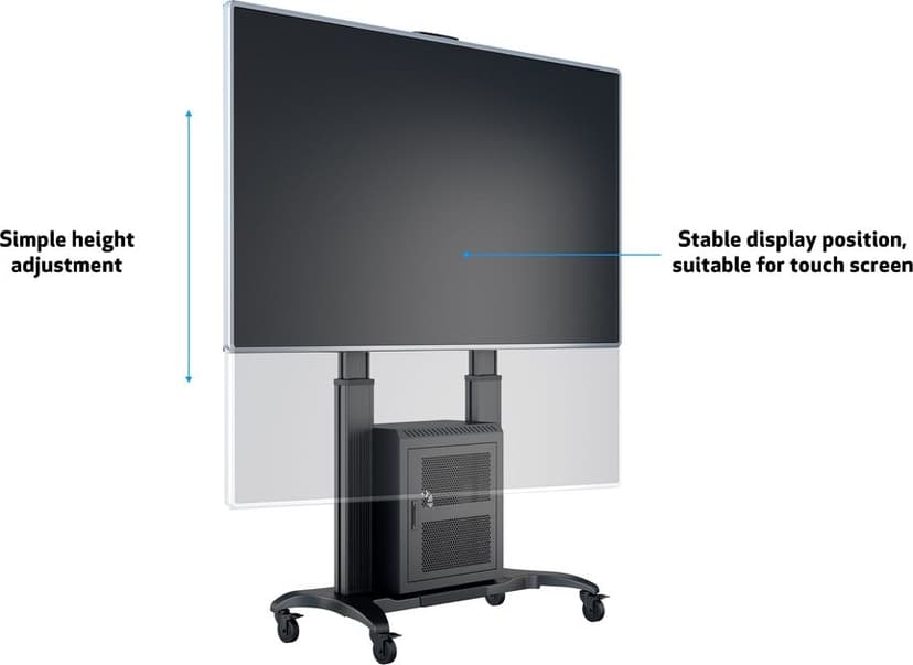 Multibrackets M Public Floorstand Dual Pillar 180 HD 60"-100
