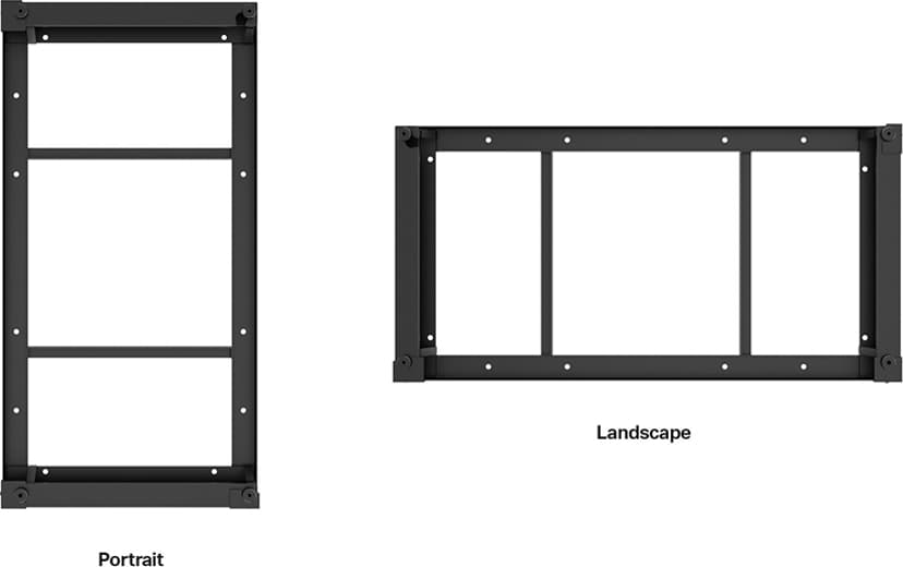 Multibrackets M Wallmount Pro OH46 F/B