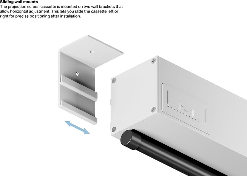 Multibrackets M Manual Self-lock Projection Screen Deluxe