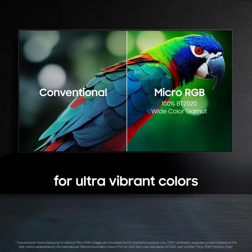 Samsung R95H 75" 4K Micro RGB Smart TV (2026)