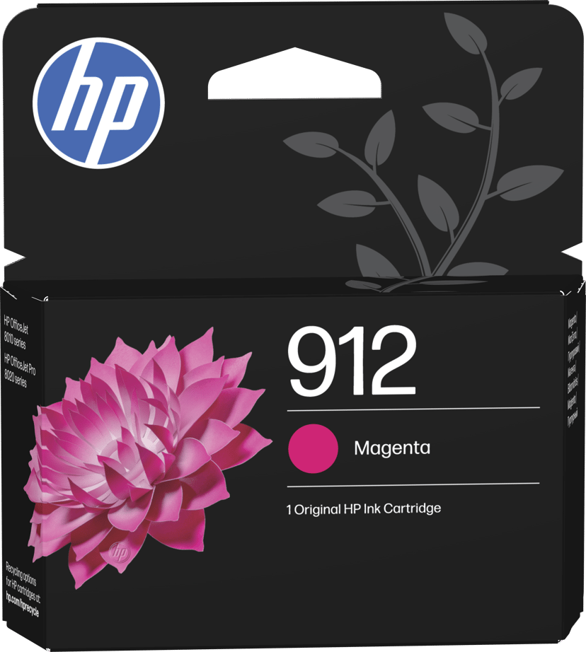 HP Inkt Magenta 912 315 Pages - OfficeJet Pro 8022/8024/8025