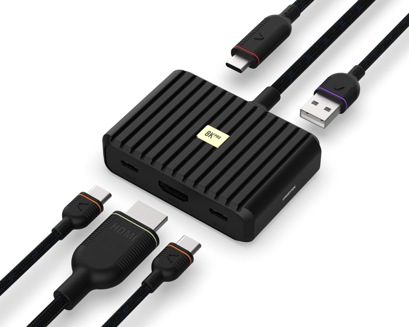 Unisynk 5 Ports USB-C Hub USB-C 3.2 Gen 2 (3.1 Gen 2)