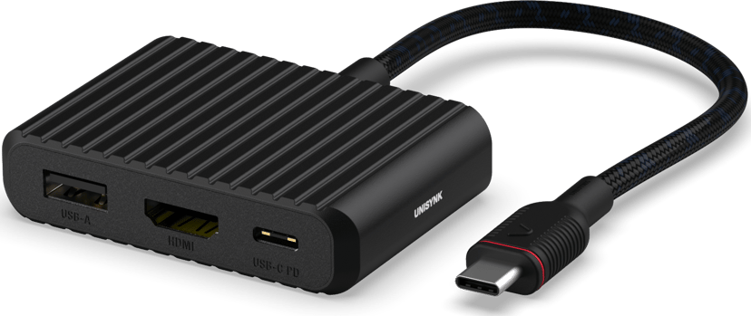 Unisynk 3 Ports USB-C Hub V2 USB-C 3.2 Gen 2 (3.1 Gen 2)