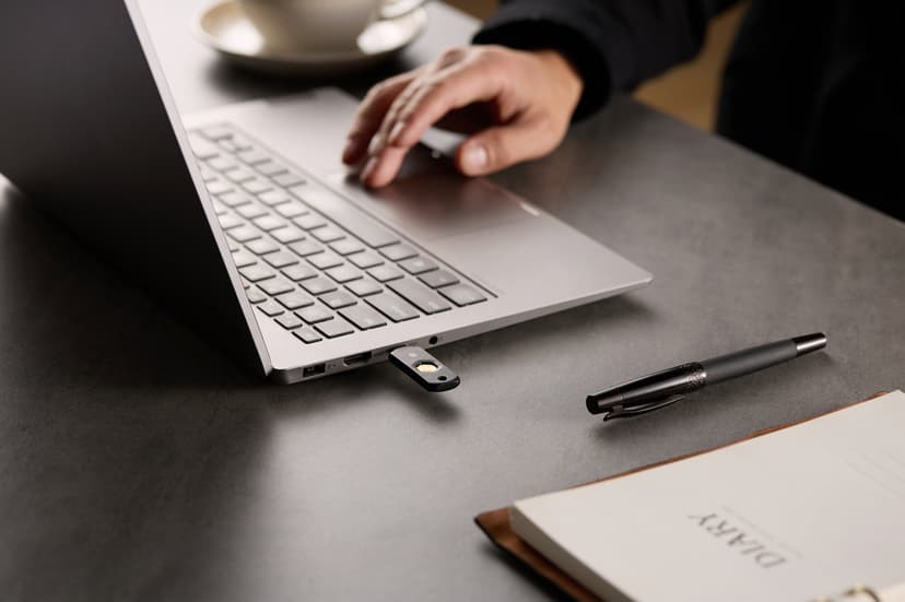 Kensington VeriMark NFC+ USB-C-beveiligingssleutel