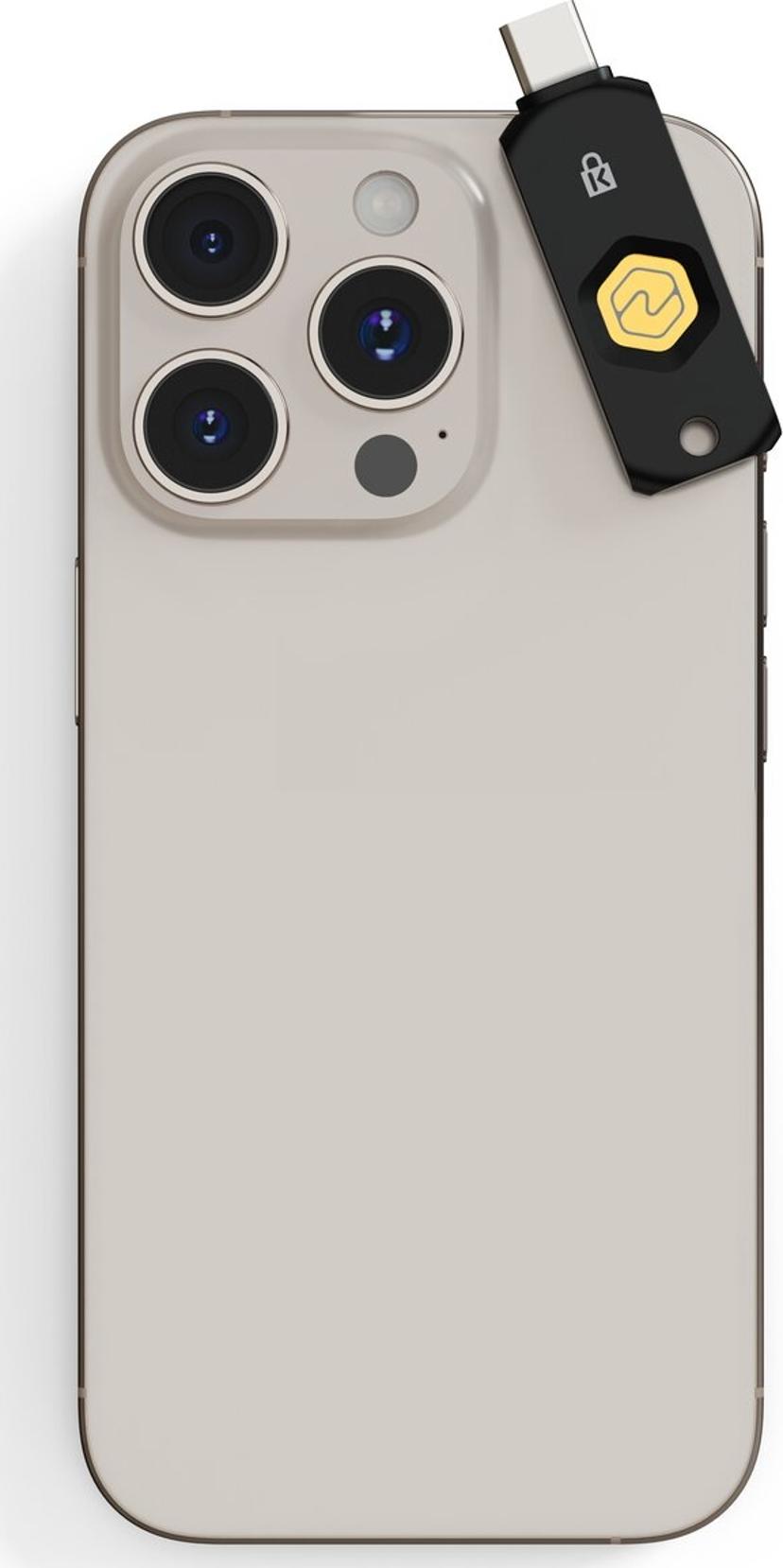 Kensington VeriMark NFC+ USB-C-beveiligingssleutel