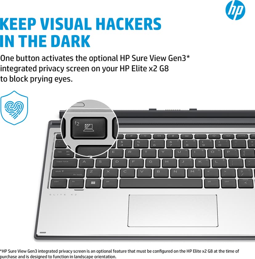 HP Elite x2 G8 Premium-tastatur
