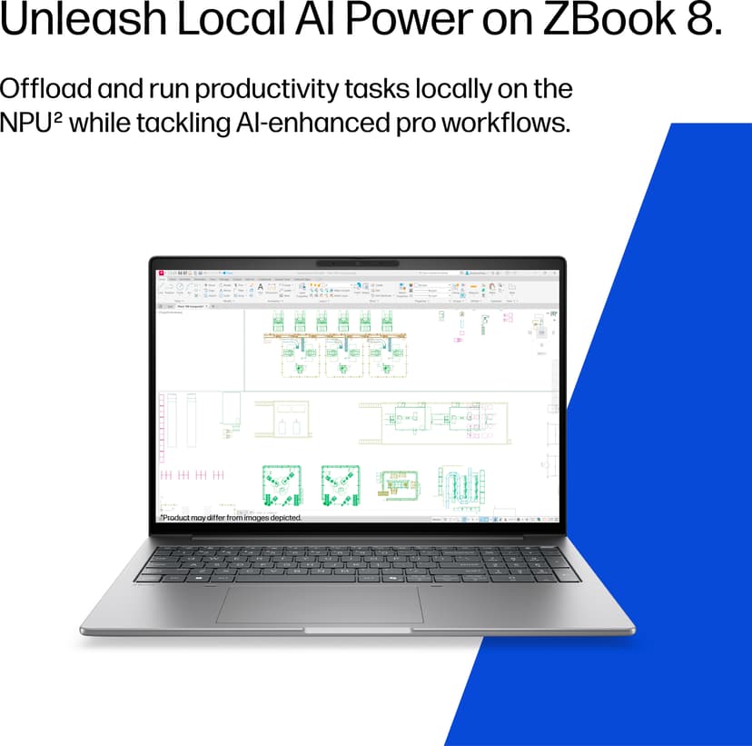 HP ZBook 8 G2i 16 Intel Core Ultra 7 32GB 1000GB RTX PRO 500 BW 16"