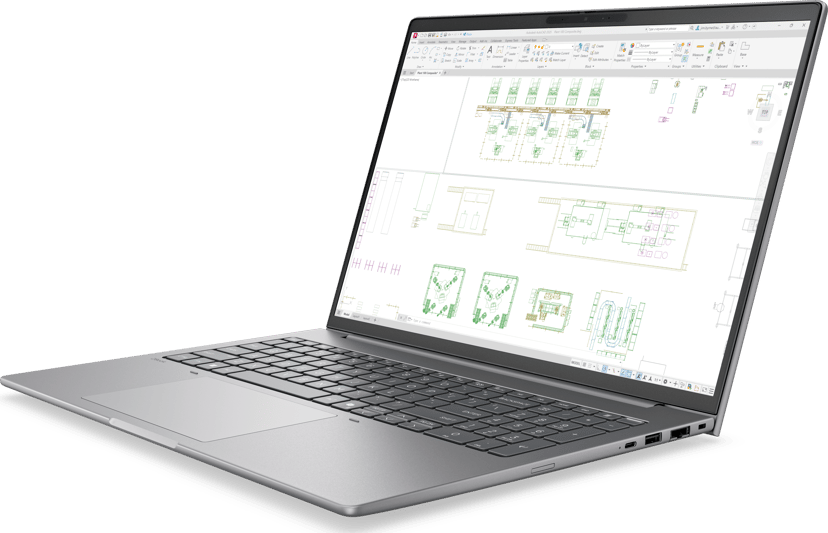 HP ZBook 8 G2i 16 Intel Core Ultra X9 64GB 1000GB 16"