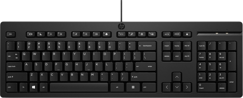 HP 125 Kablet tastatur Ledningsført