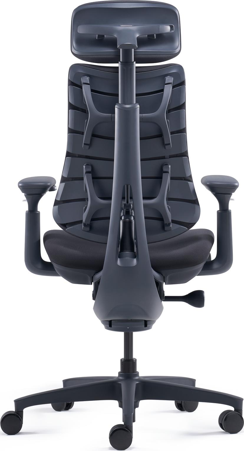 Libernovo Omni ergonomisk stol 48 cm midnats sort