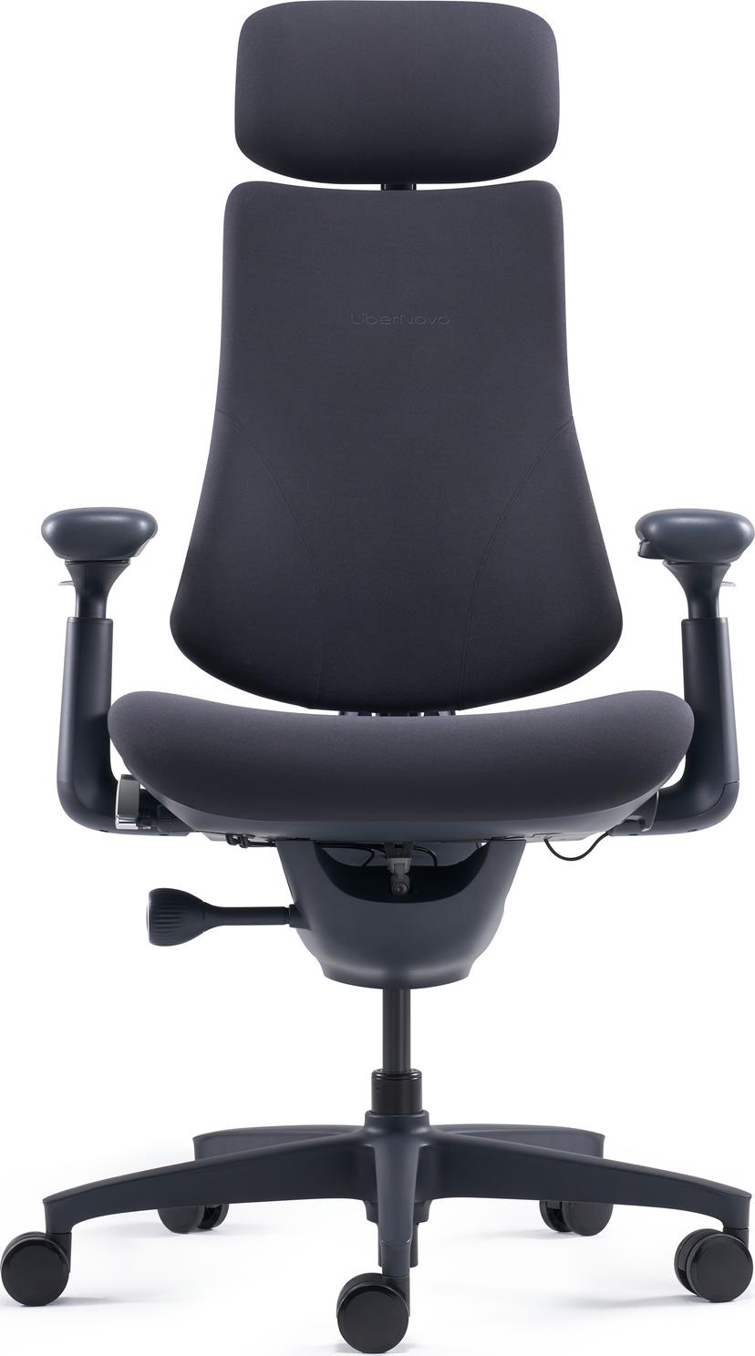 Libernovo Omni ergonomisk stol 48 cm midnats sort