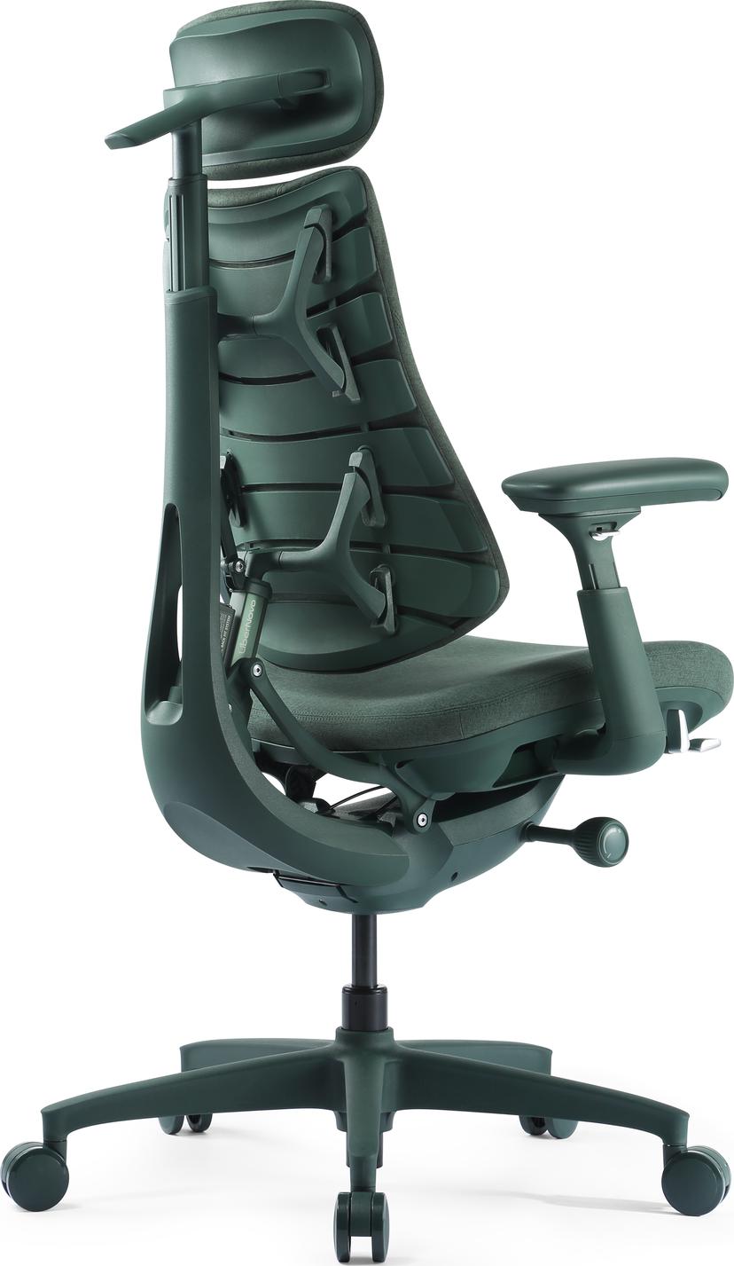 Libernovo Omni ergonomisk stol 48 cm mosgrøn