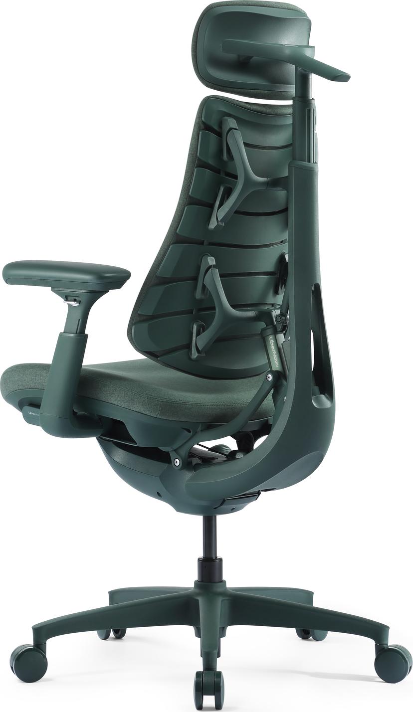 Libernovo Omni ergonomisk stol 48 cm mosgrøn