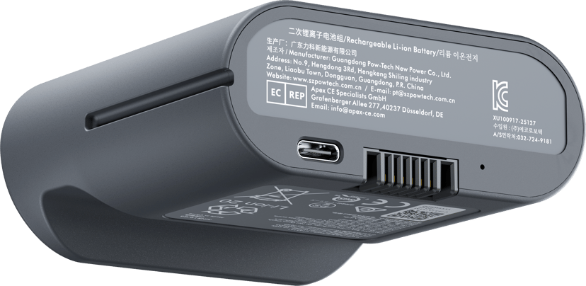 Libernovo Batteri Midnight Black - Omni