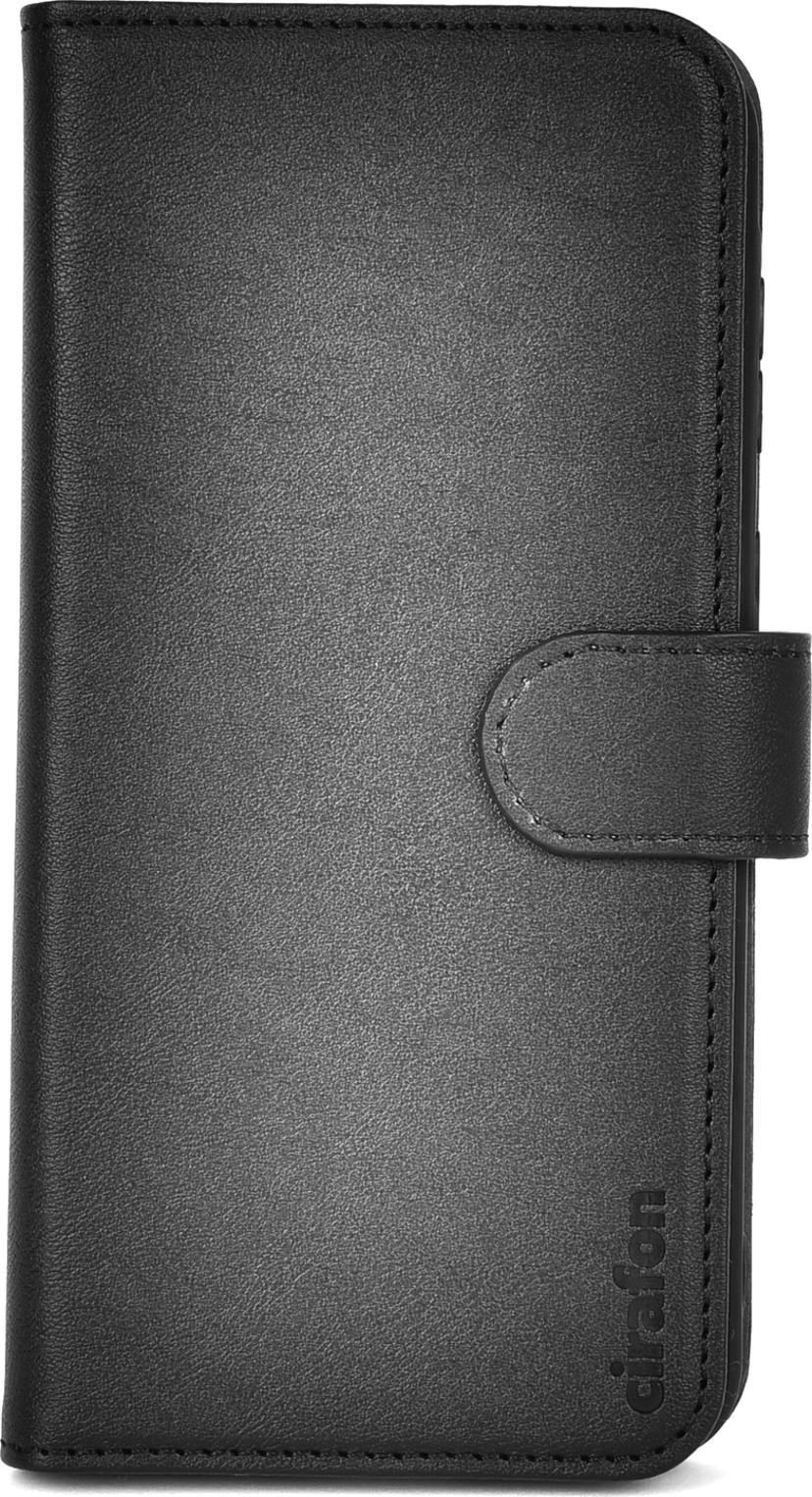 Cirafon Recycled PU Leather Wallet Case for Mobile Phone Samsung Galaxy A57 Sort