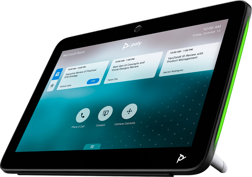 HP Poly TC10 Touch Controller utan nätsladd - Svart