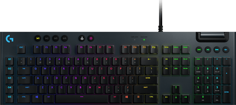 Logitech G815 LIGHTSYNC RGB Langallinen Logitech GL Tactile Pohjoismainen