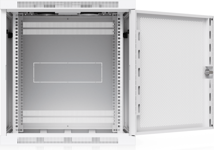 Ubiquiti 19" Rack Cabinet, 12 U, 60 cm, med perforeret dør
