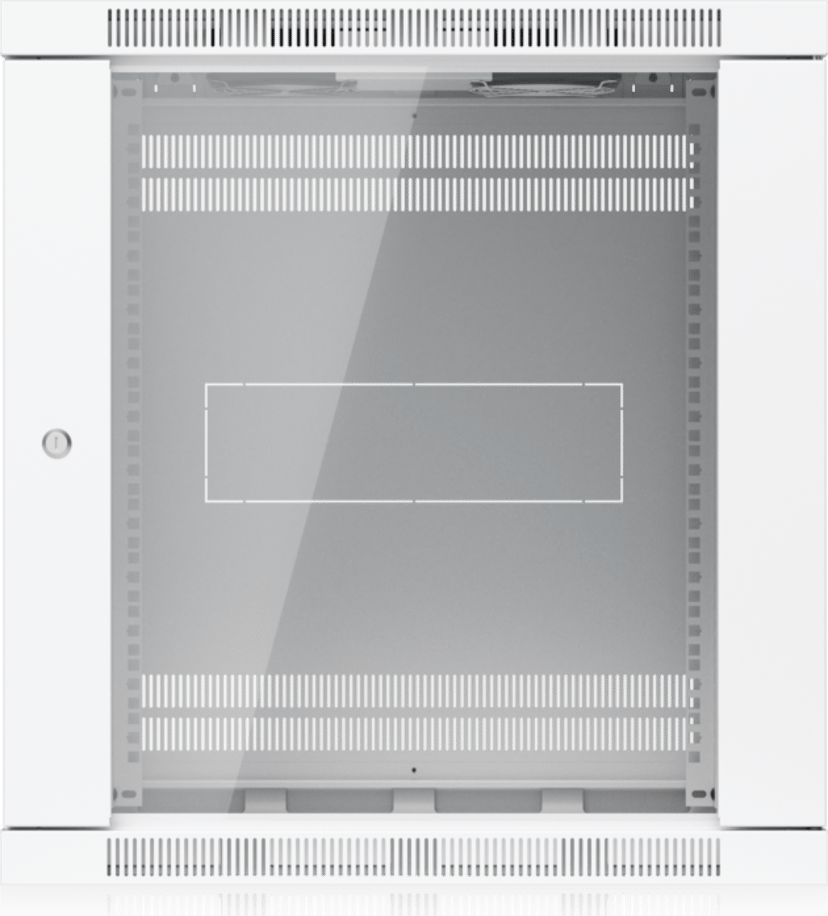 Ubiquiti 19 " Rack Cabinet 12 U 60 cm med glassdør