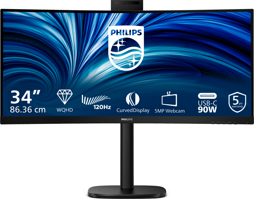 Philips 34B2U3600CH 34" 3440 × 1440pixels VA 21:9 120Hz