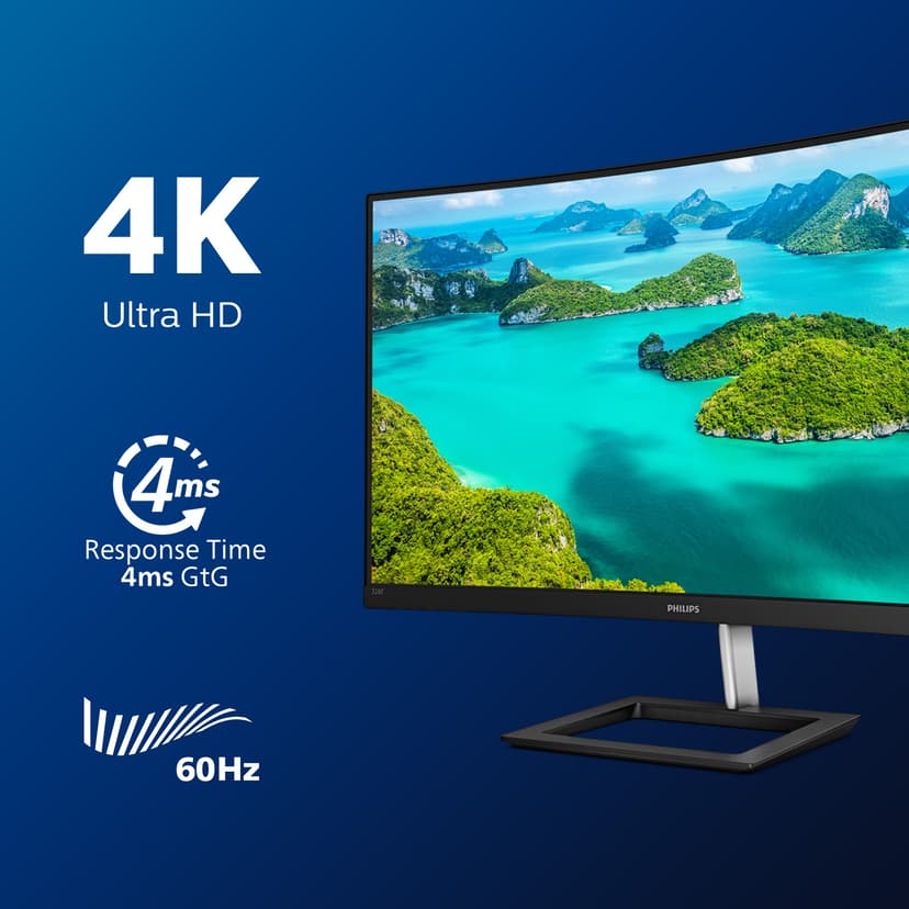 Philips E-Line 328E1CA Curved 31.5" 3840 × 2160pixels VA 16:9 60Hz
