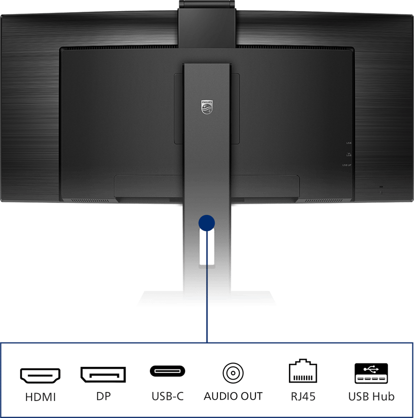 Philips P-Line 34P1CRH Curved 34" 3440 × 1440pixels VA 21:9 100Hz