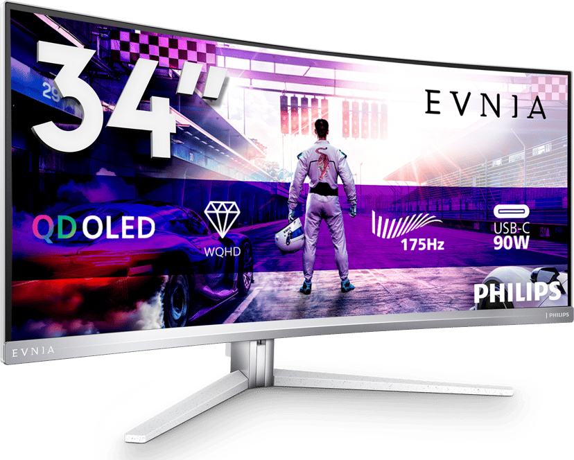 Philips Evnia 8000 34M2C8600 Curved 34" 3440 × 1440pixels 21:9 100Hz