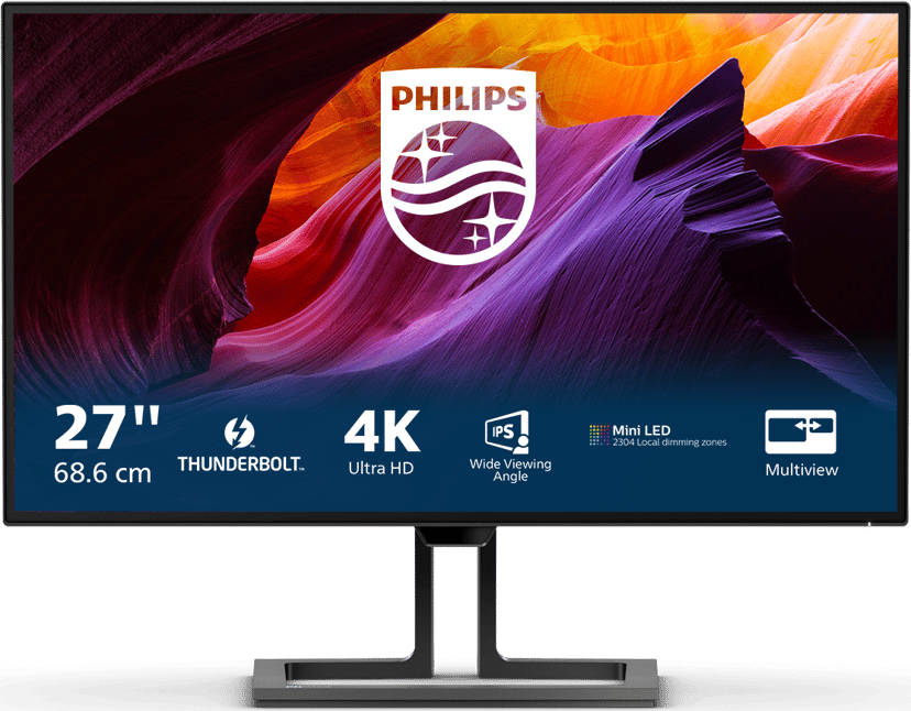 Philips Brilliance 27B1U7903/00  - (Kuppvare klasse 2) 27, 27 inch/68.6 cm" 3840 × 2160pixels IPS 16:9 60Hz