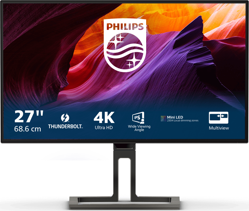 Philips Brilliance 27B1U7903/00   - (Fyndvara klass 2) 27" 3840 × 2160pixels IPS 16:9 60Hz