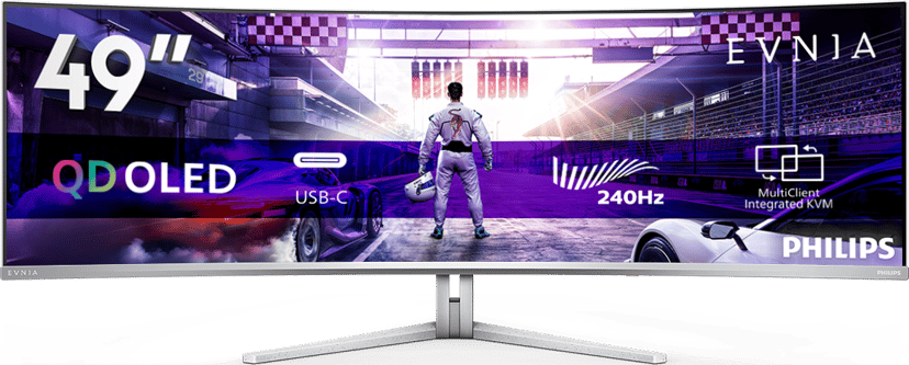 Philips Evnia 8000 49M2C8900 Curved 48.9, 48.9 inch/124.3 cm" 5120 × 1440pixels OLED 32:9 240Hz