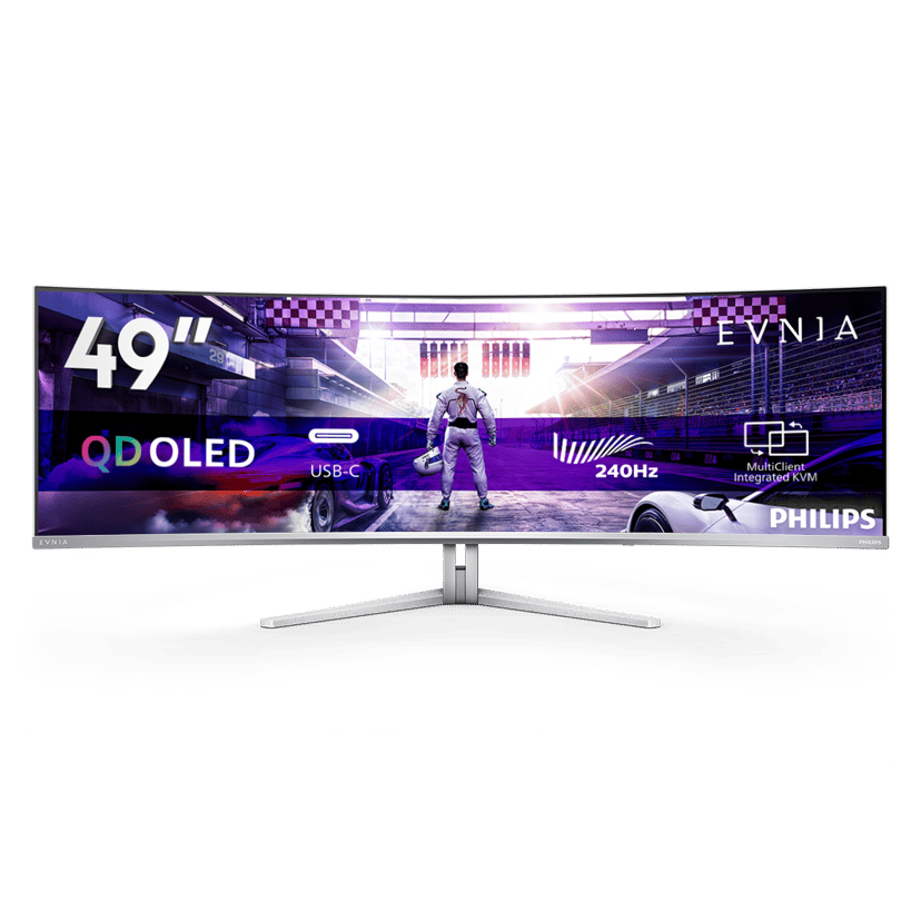 Philips Evnia 8000 49M2C8900 Curved 48.9" 5120 × 1440pixels OLED 32:9 240Hz