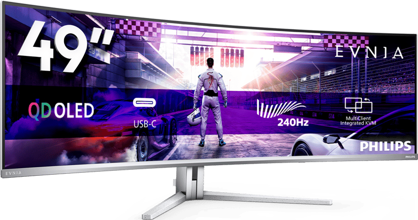 Philips Evnia 8000 49M2C8900 Curved 48.9" 5120 × 1440pixels OLED 32:9 240Hz