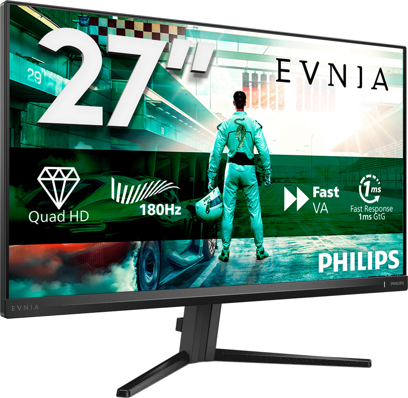 Philips Evnia 27M2N3500NL  - (Kuppvare klasse 2) 27, 27 inch / 68.5 cm" 2560 × 1440pixels Fast VA 16:9 180Hz