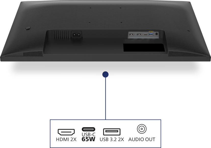 Philips 27E1N1900AE - (Outlet-vare klasse 3) 27" 3840 × 2160pixels IPS 16:9 60Hz