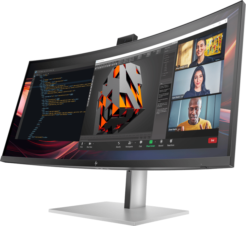 HP Series 7 Pro 734pm - (Outlet-vare klasse 3) 34" 3440 × 1440pixels IPS Black 21:9 120Hz