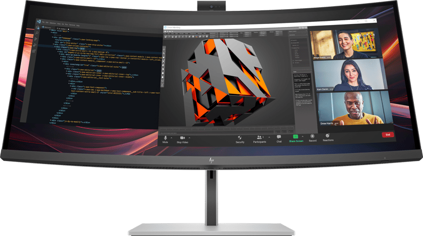 HP Series 7 Pro 734pm - (Outlet-vare klasse 3) 34" 3440 × 1440pixels IPS Black 21:9 120Hz