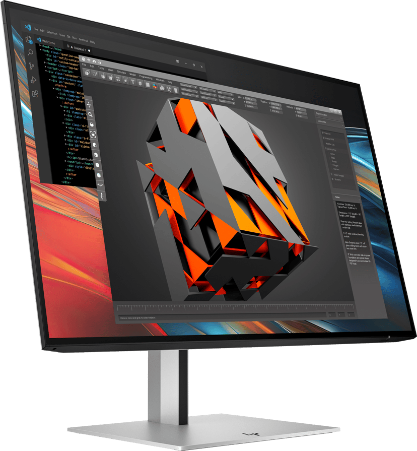 HP Series 7 Pro Serie 7 Pro 24-tommers WUXGA-skjerm – 724pn uten PVC 24" 1920 × 1200pixels IPS 16:10 100Hz