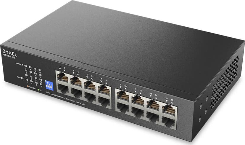 Zyxel GS1100-16S 16-portars Gigabit Switch