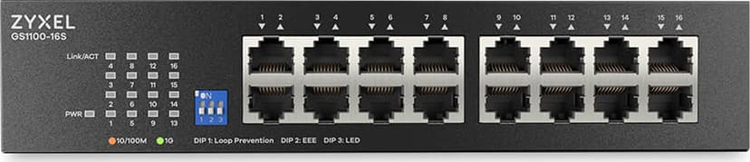 Zyxel GS1100-16S 16-portars Gigabit Switch 5-pack