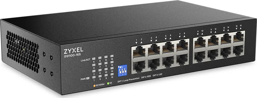 Zyxel GS1100-16S 16-portars Gigabit Switch