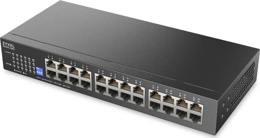 Zyxel GS1100-24ES 24-portars Gigabit Slim switch 3-pack