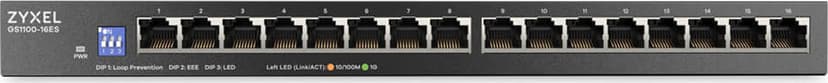 Zyxel GS1100-16ES 16-portars Gigabit Slim Switch 5-pack
