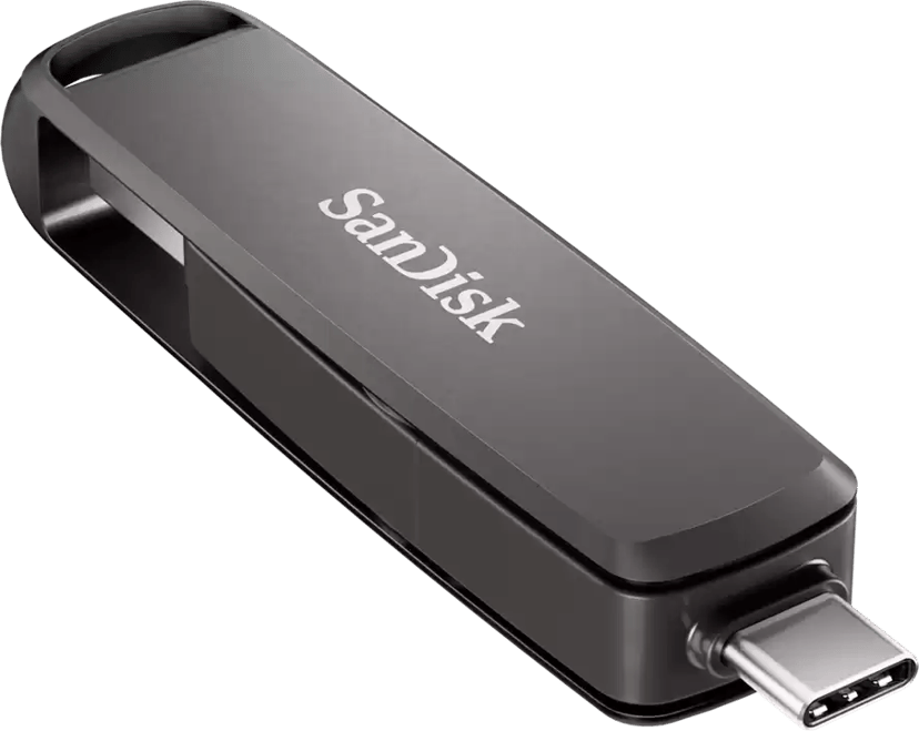 SanDisk Extreme PRO Dual Drive 1000GB USB-A / USB-C Musta