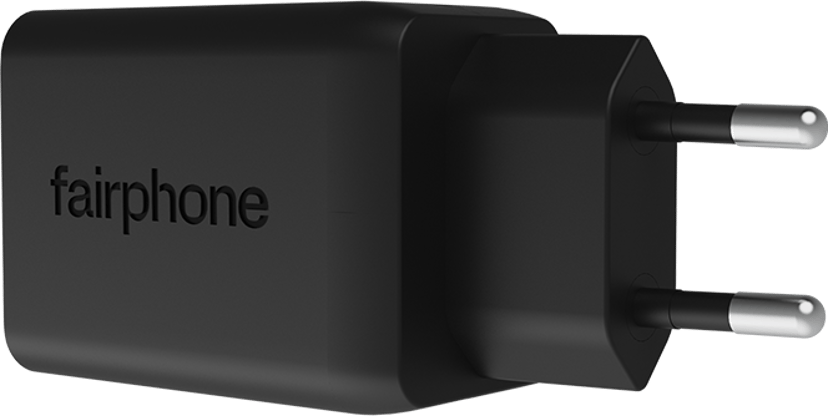 Fairphone 65w Triple Port Fast Charger Svart