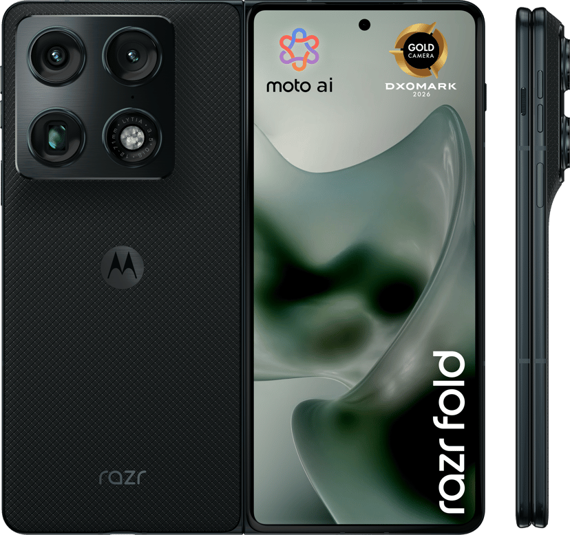 Motorola razr fold 512GB Sort